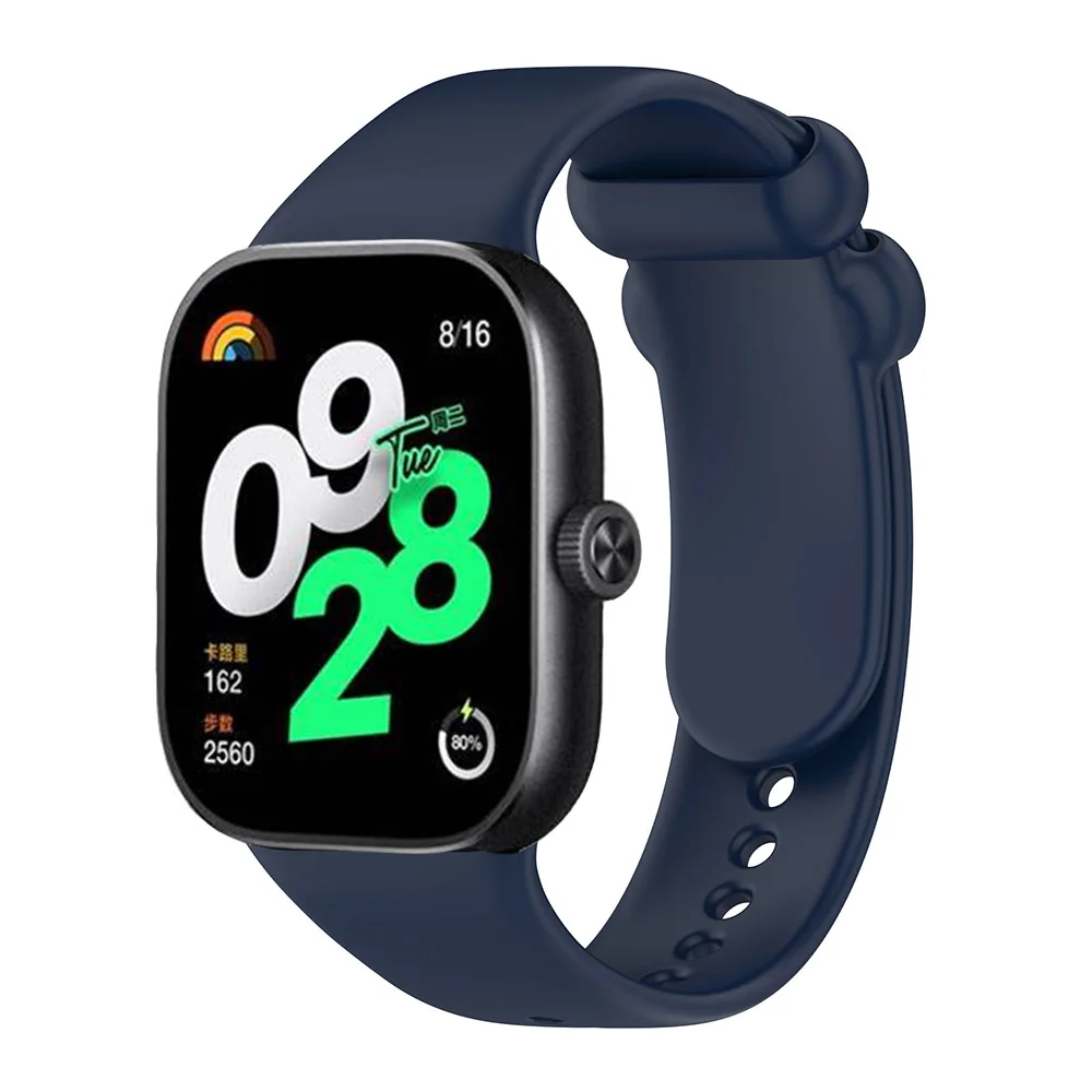 Silicone Pulseira Substituição para Redmi Watch 4, Pulseira Ajustável, Estável Vestindo, Novo Estilo, Alta Qualidade