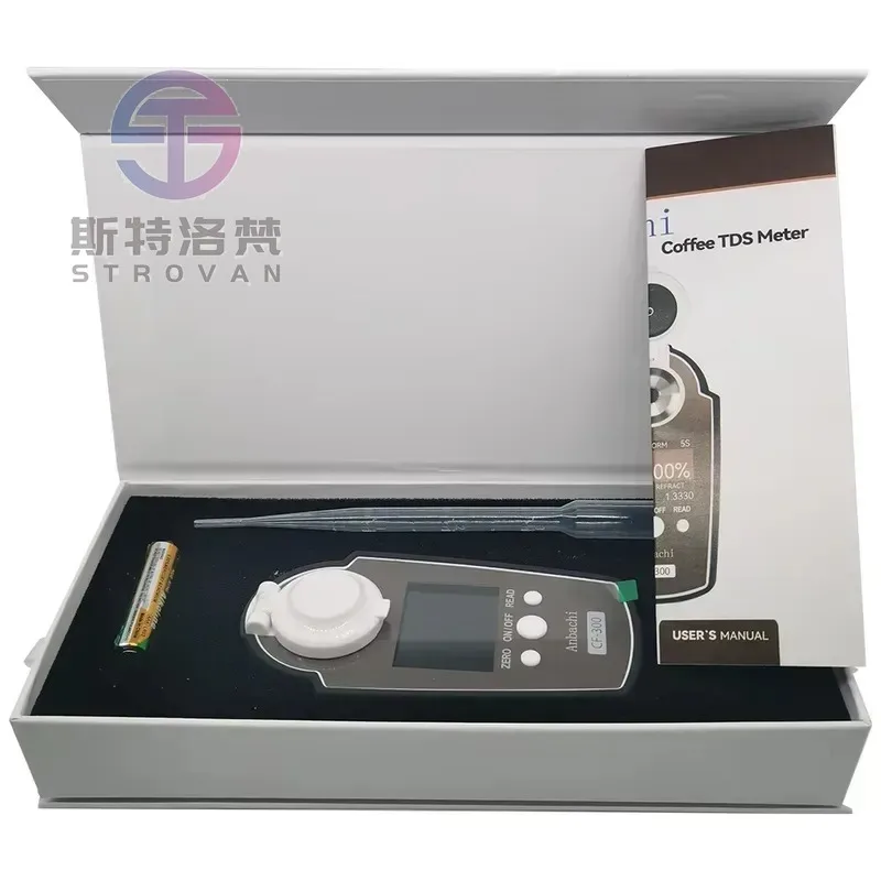 Portable 0-25% Coffee Measurement Digital Coffee Concentration Brix Refractometer Coffee Roaster