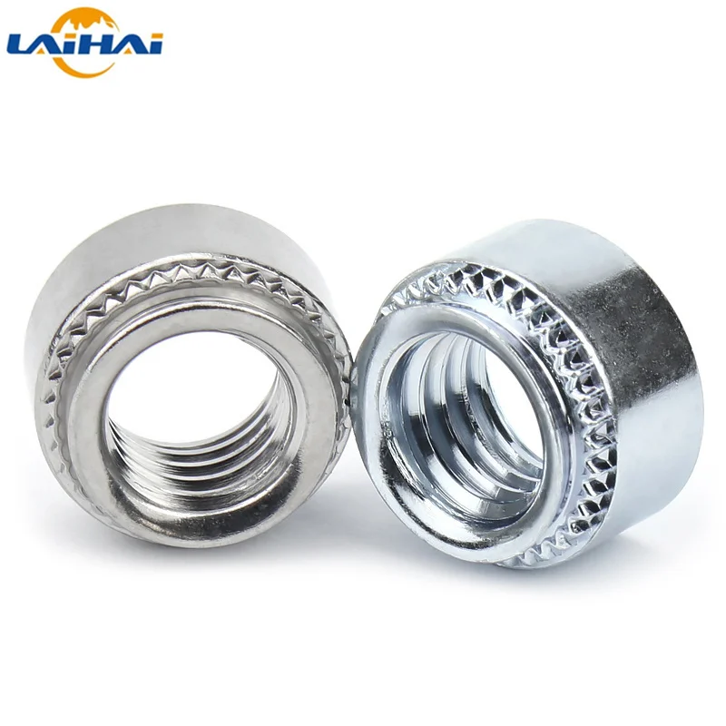 1/20X M2 M2.5 M3 M4 M5 M6 M8 M10 304 Stainless Steel CLS Self-Clinching Nut Press Insert Rivet Nut Nutsert Rivnut Slab 0.8-3.2mm