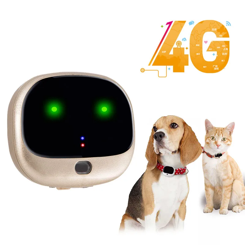 Hot Sale new Smart  Waterpoof IP67 4G anti theft collar pet tracking device cat dog gps Fence Wireless pet tracker