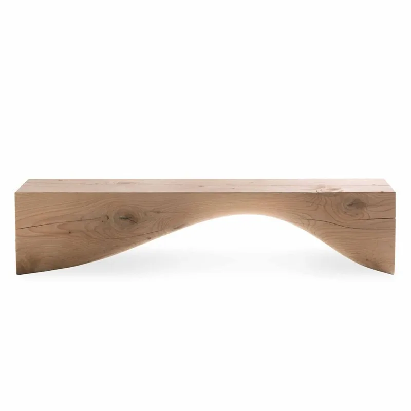 Nordic Personality Creative Art Bench Homestay Log Bench