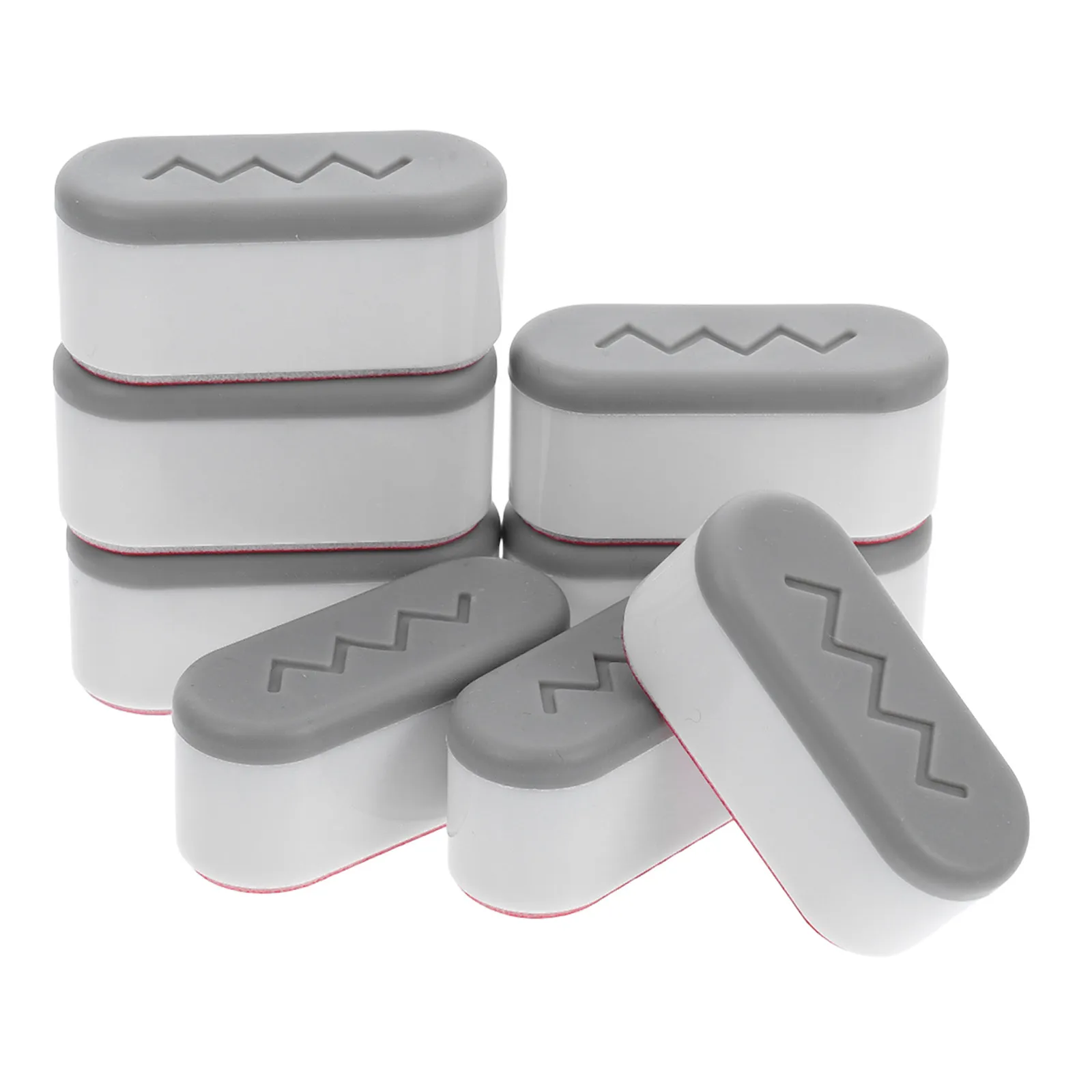 

8Pcs Universal Toilet Seat Bumper Pads Rubber Buffer Pads Soft Close Toilet Lid Cushion Noise Reduction Replacement Kit