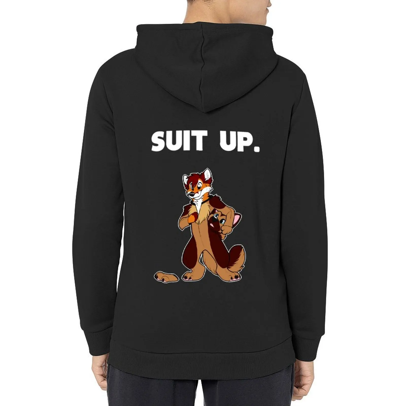 

Suit up Hoodie men clothing men's winter sweater anime clothing korean style clothes new hooded tee