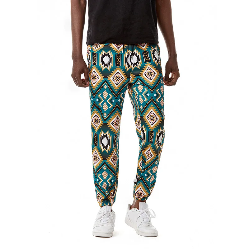 

Mens Jogging Pants Hipster African Dashiki Print Joggers Sweatpants Men Streetwear Casual Sports Trousers Male African Clothes