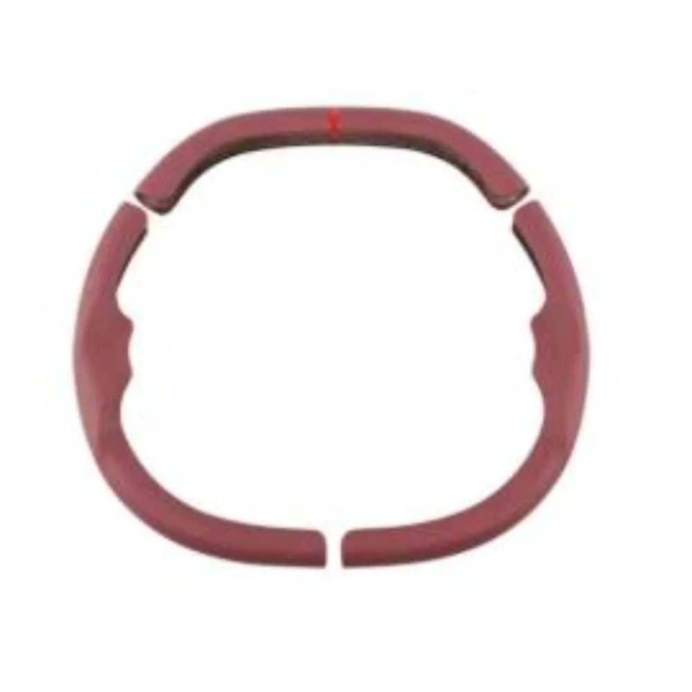 Interior Accessories 3‑Segment Full Wrap Steering Wheel Cover Leather Anti‑Slip Protective Trim for NIO ES8 ES9 ES6 ET5 TEC6