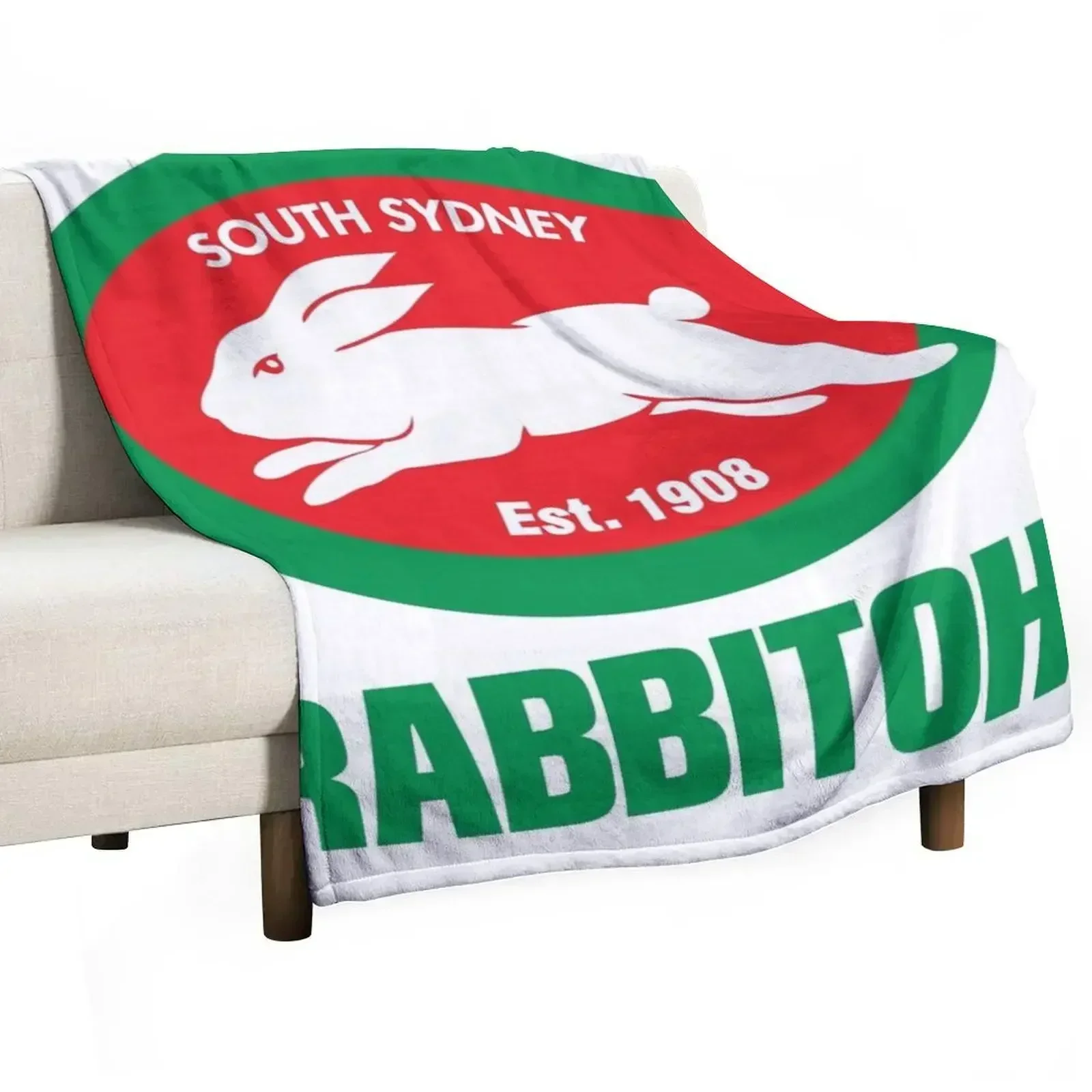 south-rabbitohs Throw Blanket for babies For Sofa Thin Soft Beds Blankets