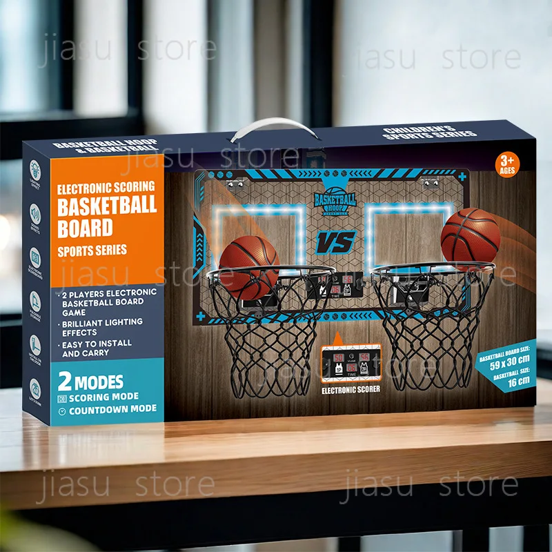

Competitive Acrylic Basketball Hoop Toy for Kids, Luminous Basketball Board for Teens Home Indoor Outdoor Sports