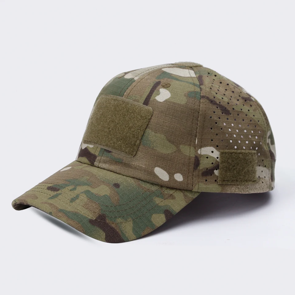 1/2pcs New Men Camouflage Baseball Cap Breathable Sunscreen Hat Outdoor Sports Hunting Hiking Camping Beach Fishing Sun Hat, image 11