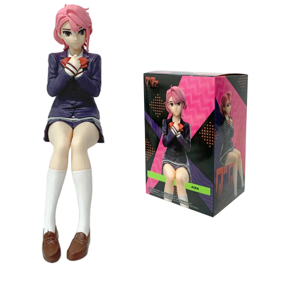 새로운 애니메이션 Dandadan Ayase Momo Shiratori Aira 앉아 자세 S.H.Figuarts 변형 조립 PVC 모델 장난감 액션 피규어 선물