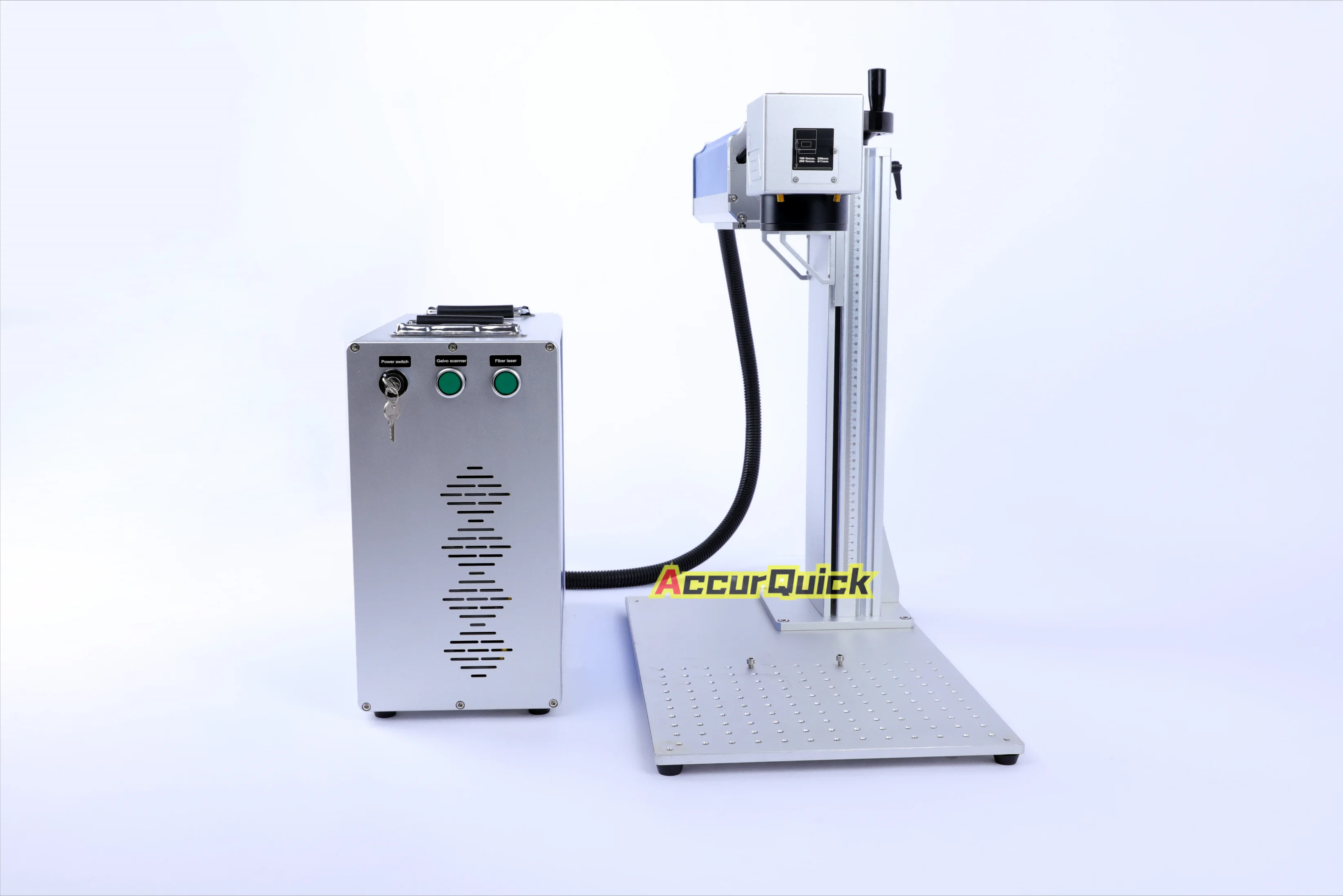 Good Price Raycus Laser Source 100W 120W 200W CNC Fiber Laser Marking Machine for Metal