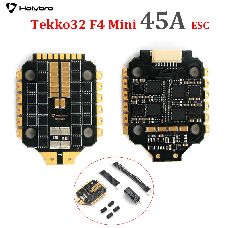 

Holybro Tekko32 F4 4in1 mini 45A ESC BLHELI32 BL32 3-6S Brushless ESC 20x20mm for RC Drone FPV Racing