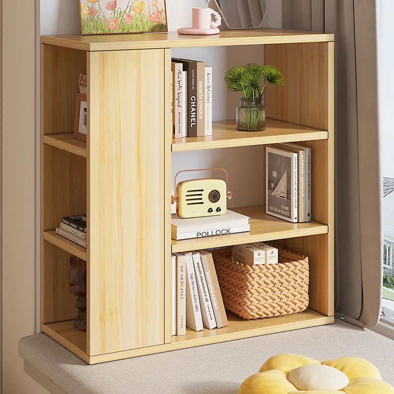 Customized bay window cabinet, balcony storage cabinet, shelf, bookcase, tatami low cabinet, bedroom locker, multi-function