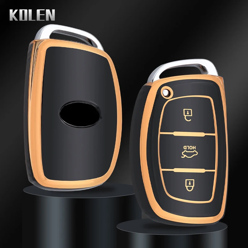 TPU Car Remote Key Case Cover Shell Fob For Hyundai Tucson Santa Fe Rena Sonata Elantra Creta Ix35 Ix45 I10 I30 I40 Accessories