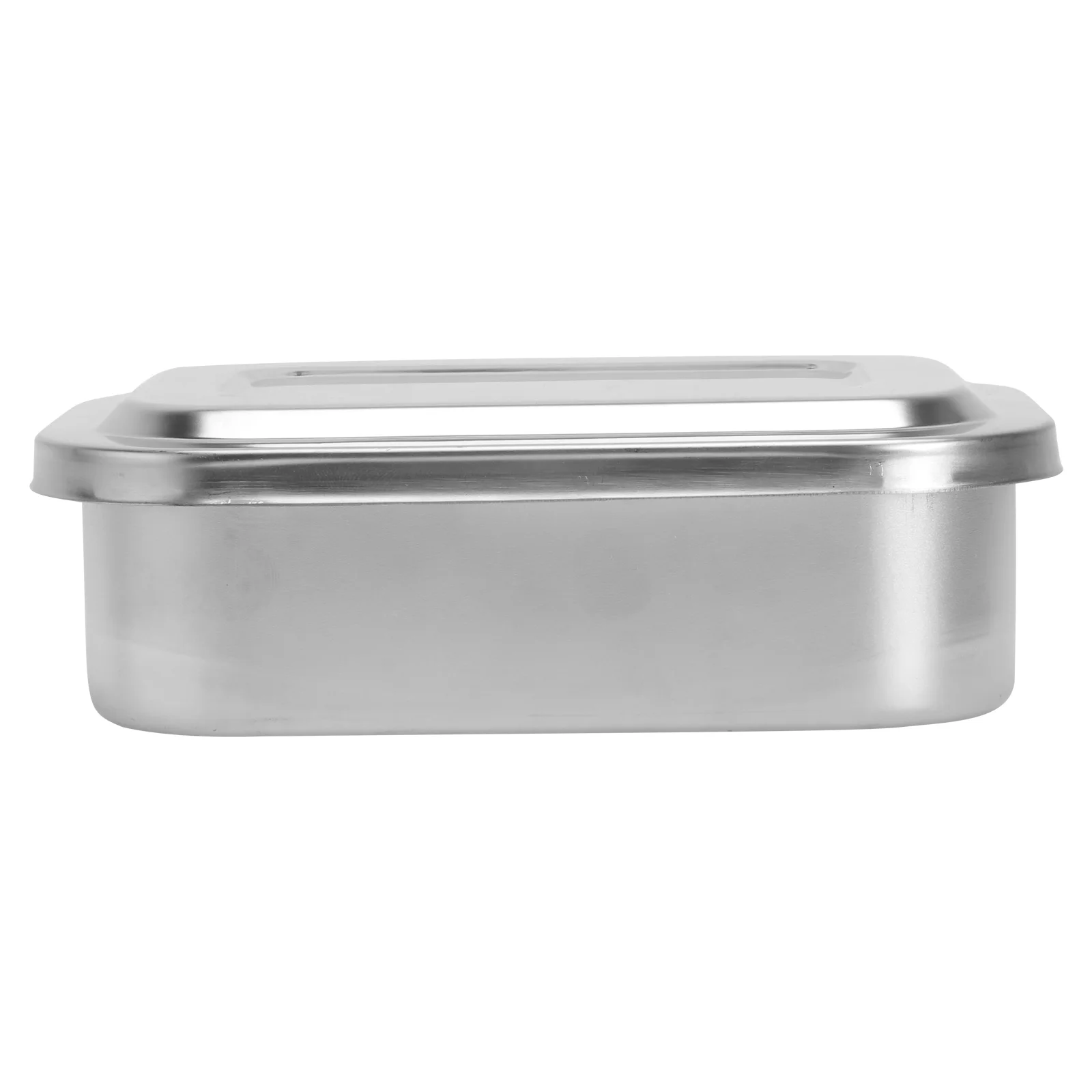 Box Stainless Steel Tray with Lid Surgical Instrument Experiment Trays
