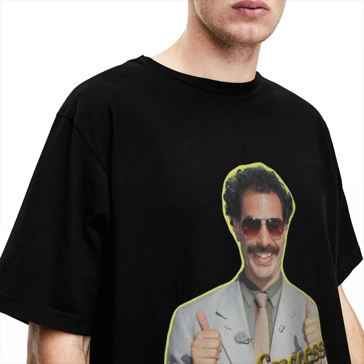 Borat Great Success Stuff T-Shirt Men Women Funny Movie Funny Pure Cotton T Shirt Round Neck Short Sleeve All Seasons Cloth