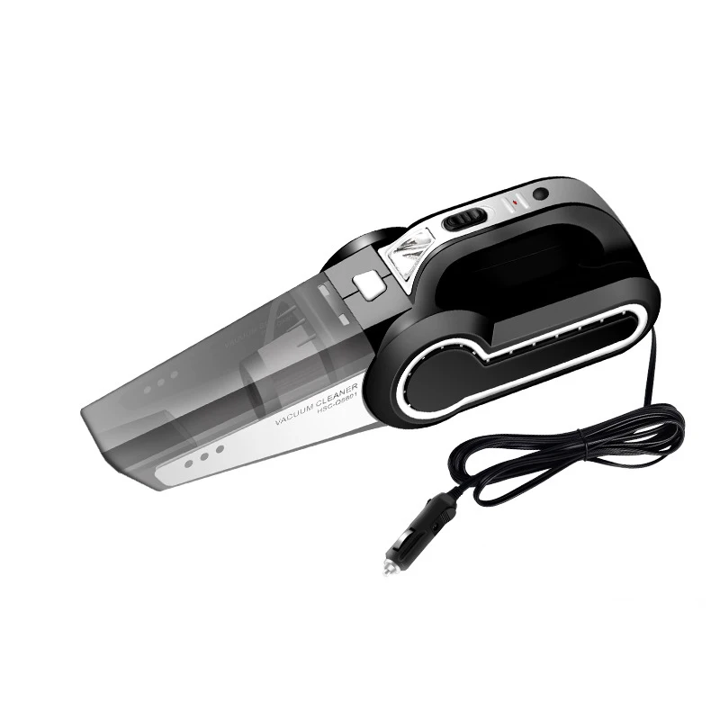 

Car Vacuum Cleaner,120W 4 in 1 Handheld Car Pump Handheld Vacuum Cleaner With 3.7M Power Cord for Car Strong Power