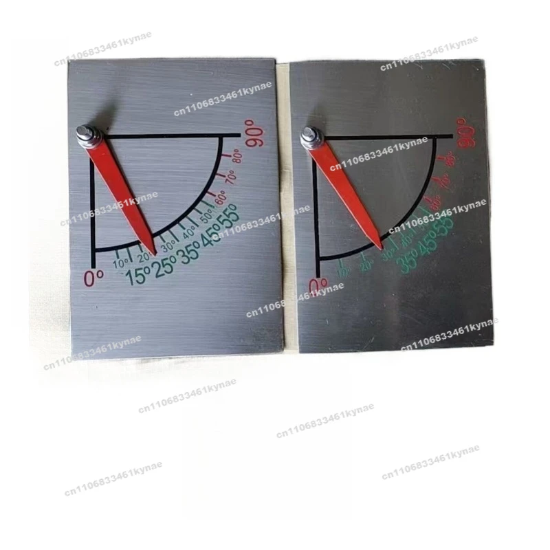 For Marine Gangway Angle Indicator 0-90 ° Aluminum Alloy Material, Size 300x300mm