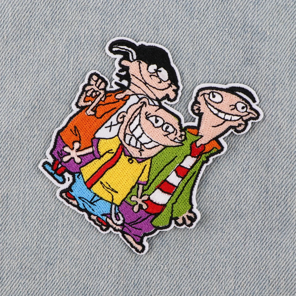 Funny Boy Embroidery Patch Cartoon Iron On Patches For Clothing Thermoadhesive Patches On Clothes DIY Sew Badges