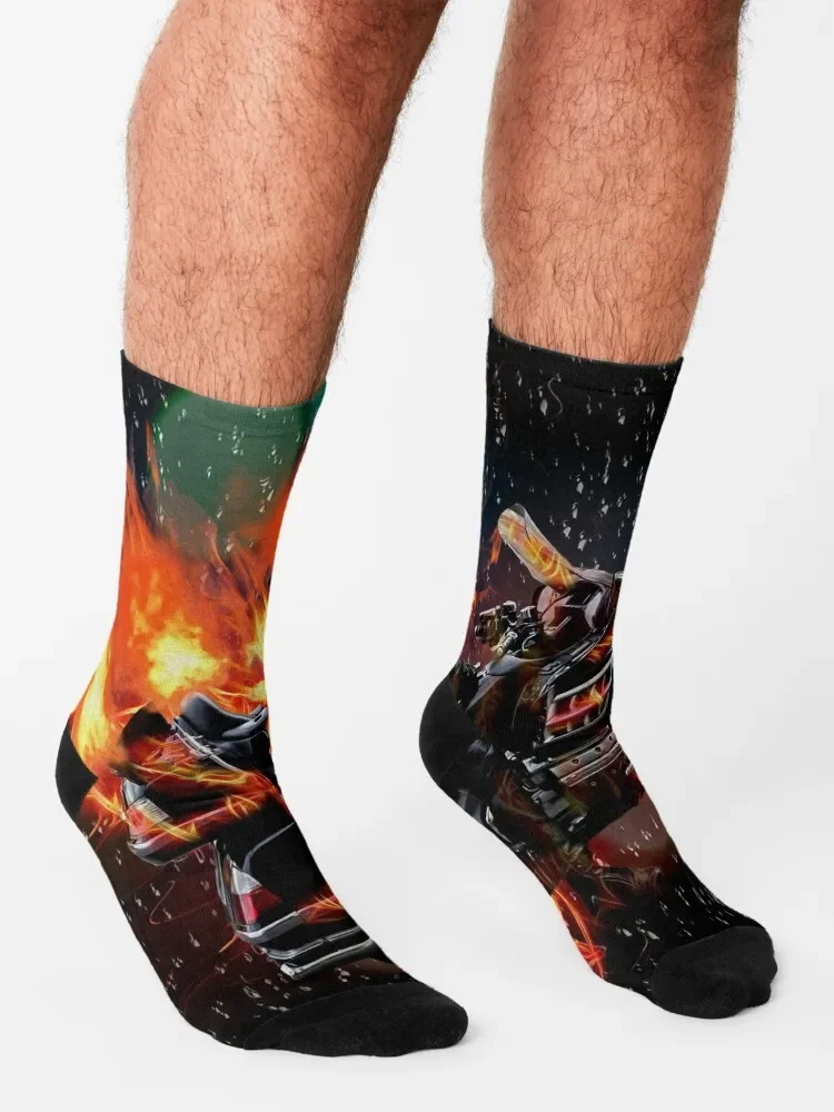 Ghost Rider Socks christmass gift short Socks Woman Men\'s