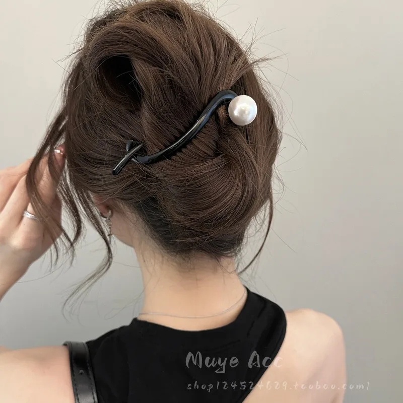 Simple Women Hairpins Charming Hair Styling Tools Hair Clips Jewelry Hair Accessories Ornament 1pcs