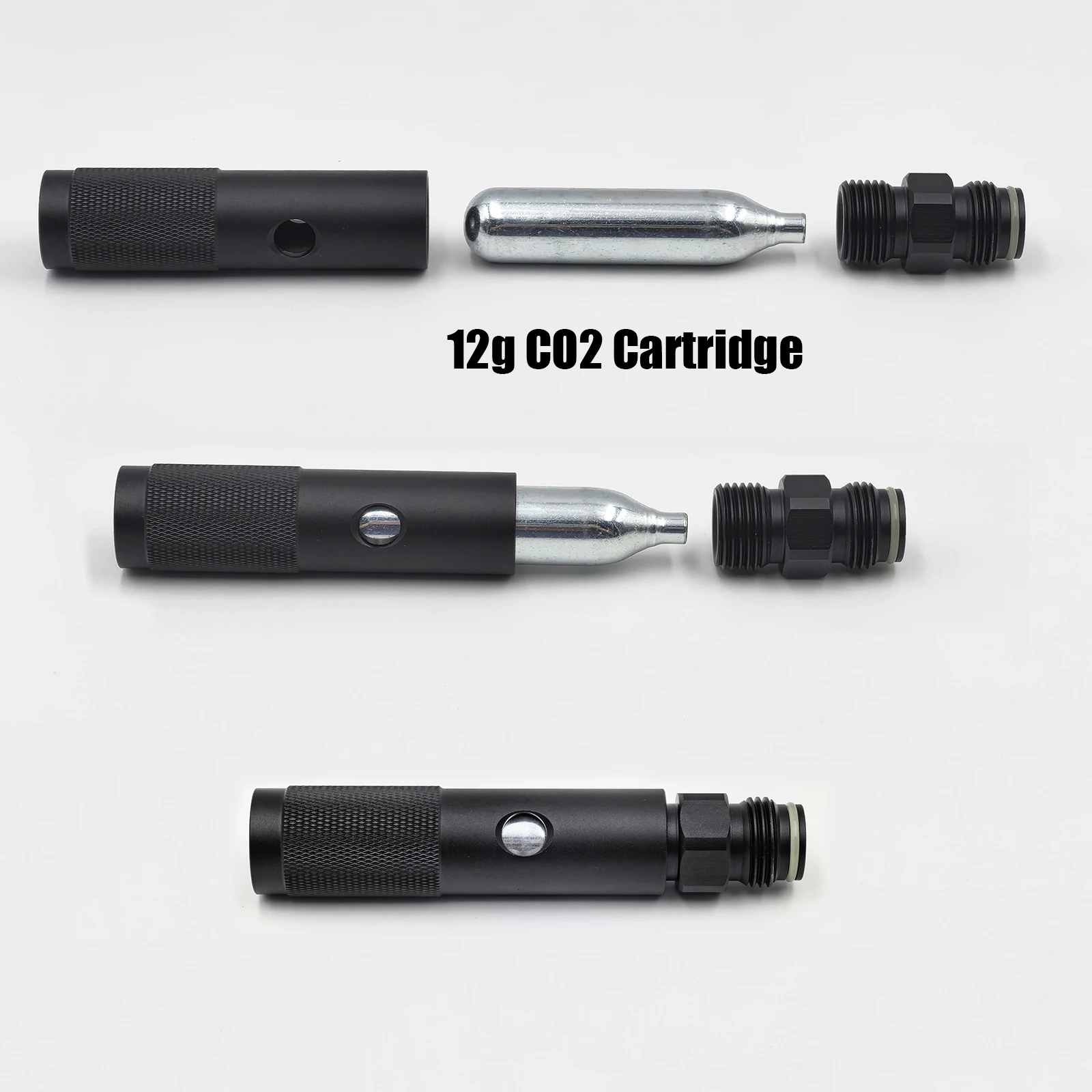 Cargador rápido cilindro CO2 12g aire libre - imagen 2