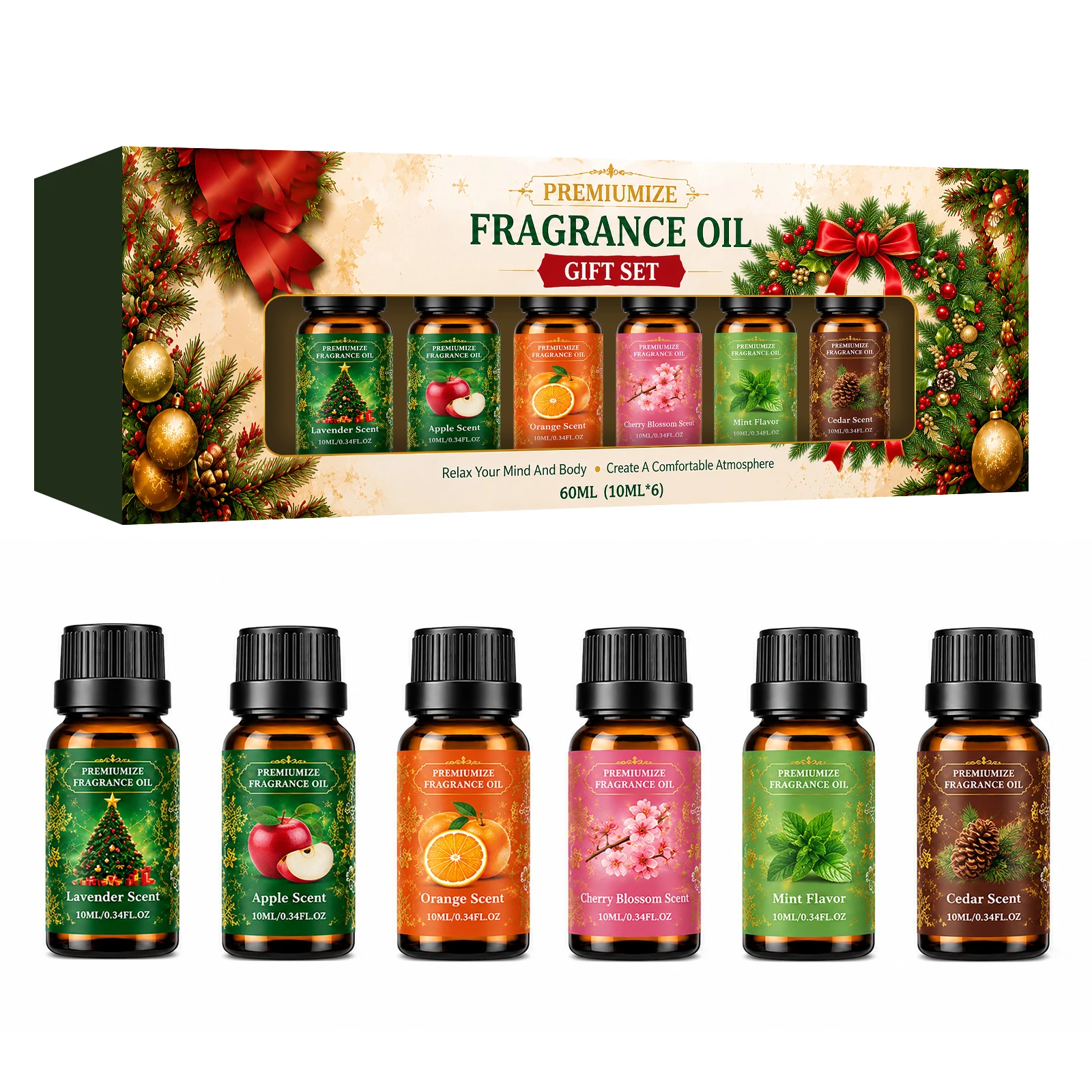 Christmas Fragrance Oil Gift S - Home Fragrance Gift recension och pris