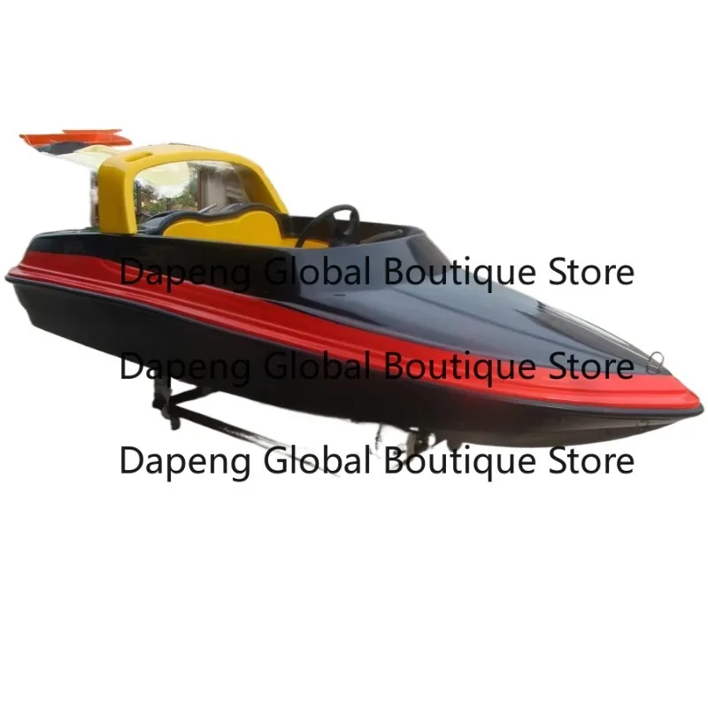 

Aluminum Fiberglass Powered Jet Boat with Inboard Engine Speed Boat Mini Speed Boat Adults