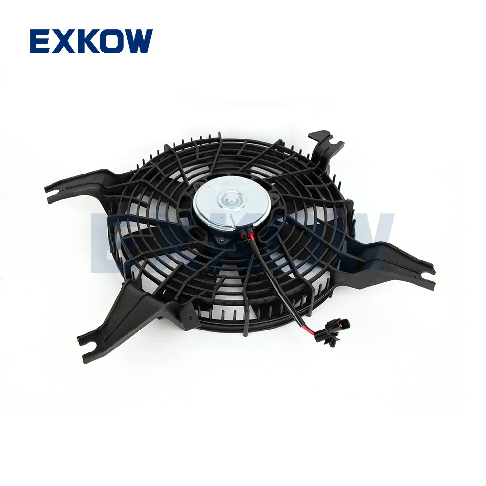 Air Conditioner Condenser Fan Motor And Shroud for Mitsubishi Pajero Montero 3 4 III IV V73 V75 V77 V78 2000-2015 MR500911