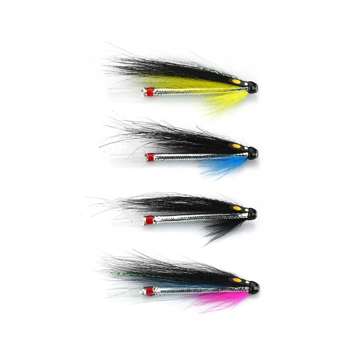 

Набор мушек Elver Snake Salmon Tube Fly для морской форели