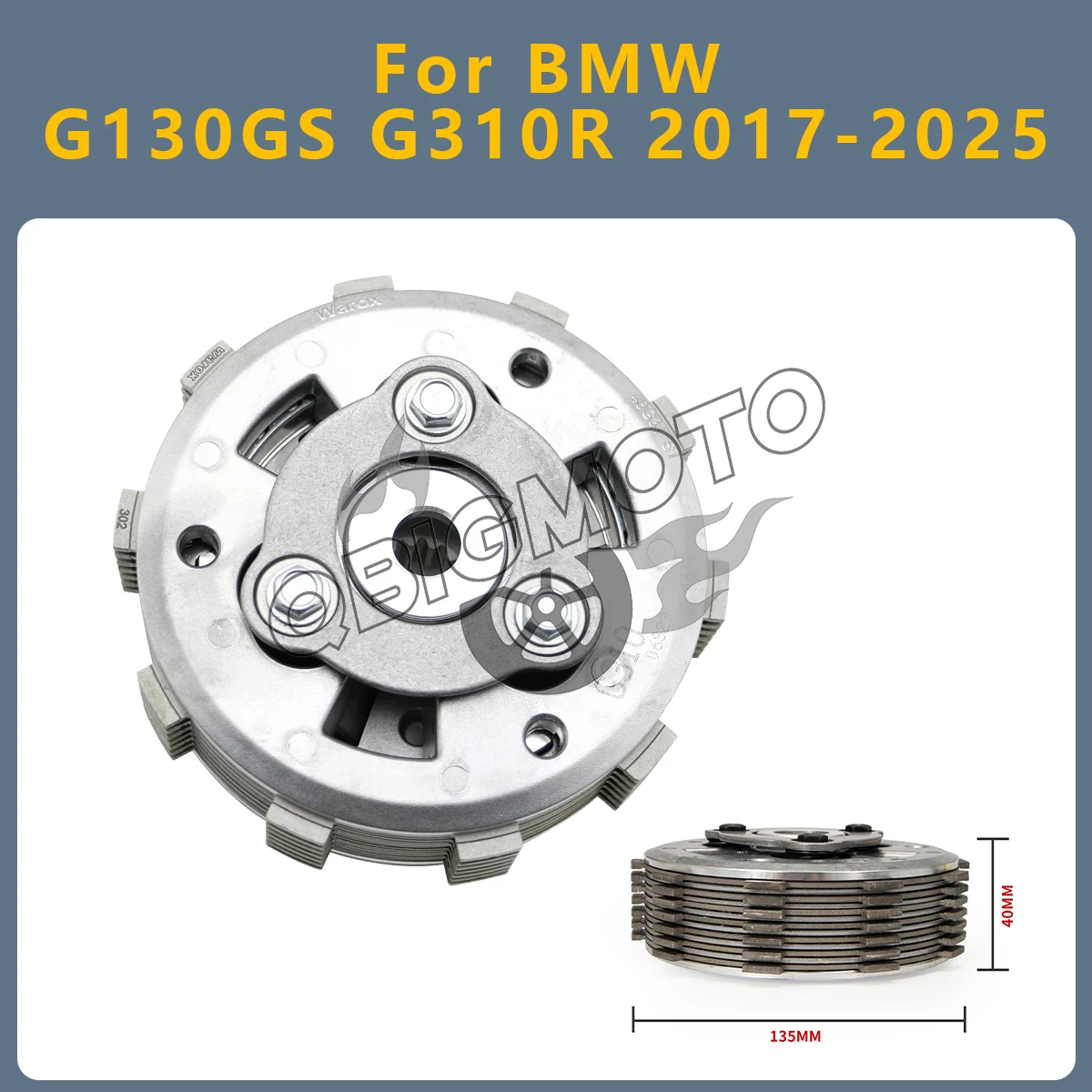 Motorcycle Modified Slipper Sliding Clutch Assembly Accessories Set For BMW G310R G130GS G 310 R GS G310-R 2025 2024 2023-2017