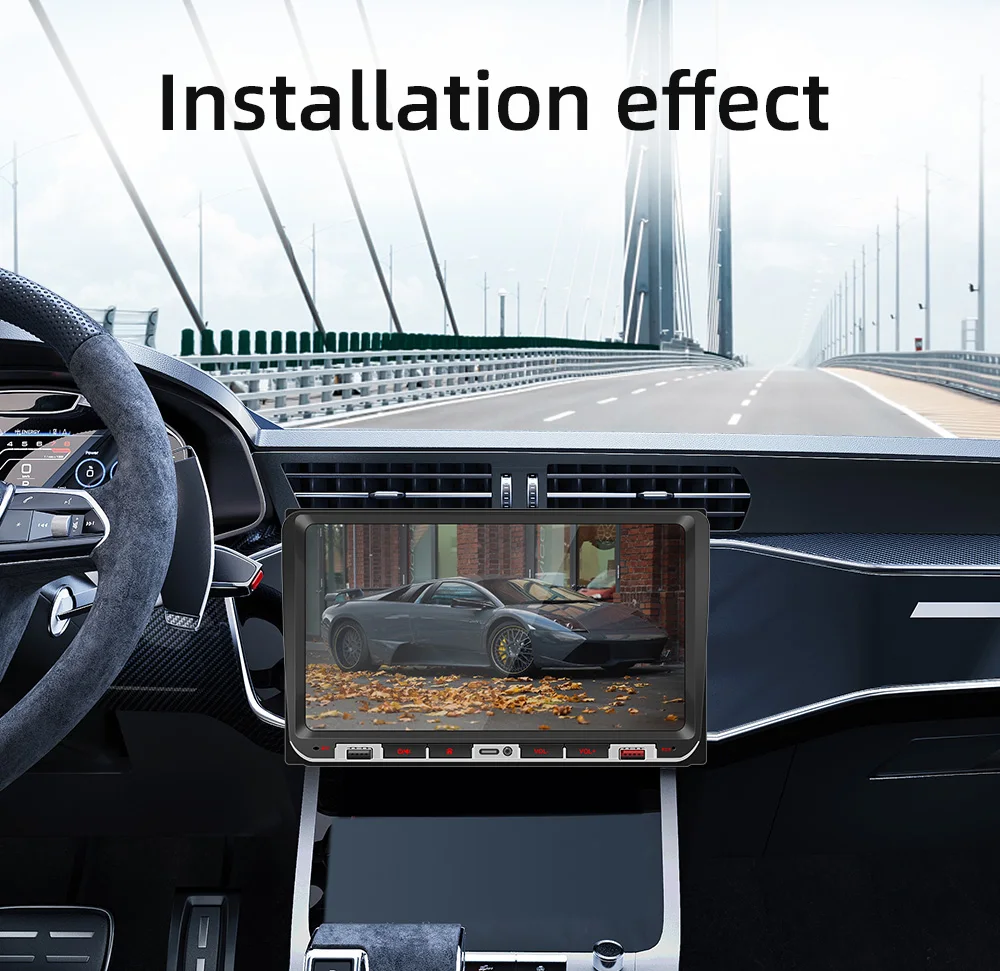 BQCC 9 بوصة لفولكس واجن بولو جيتا سكودا اوكتافيا 2 جولف 5 7 توران بولو تيجوان سيارة MP5 مشغل وسائط متعددة Carplay BT