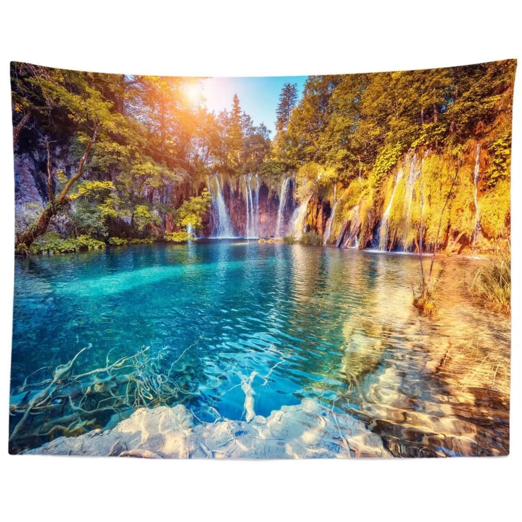 Outdoor Adventure Background - VIKAMA Tela Decorativa para Pared de