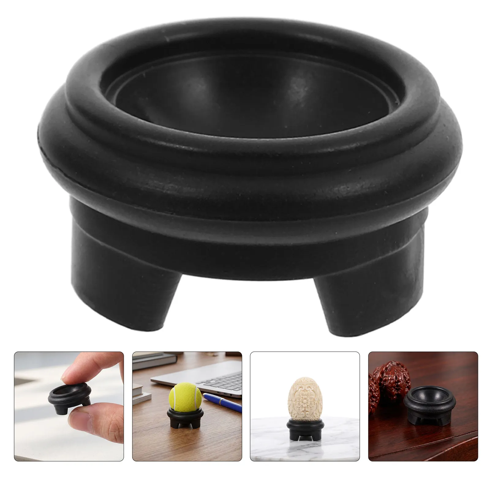 16Pcs Gourd Base Decorative Sphere Holder Plastic Crystal Ball Stand Orb Holder for Displaying Crystals Stones Eggs Mineral
