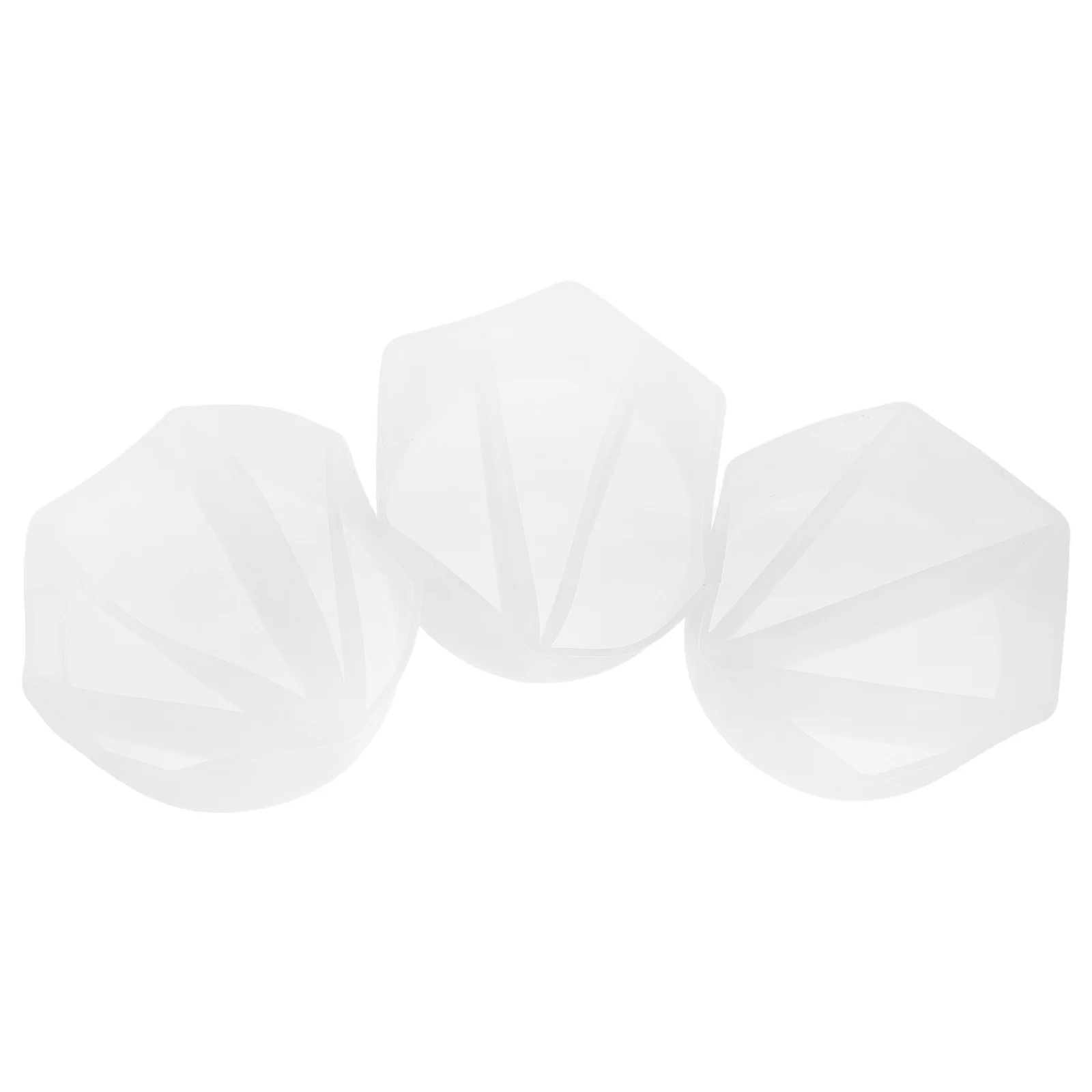 

3Pcs Silicone Fluid Painting Split Cups Reusable Paint Pouring Cups for Resin Acrylic Art Resin Silicone Cup Paint Pouring Cup