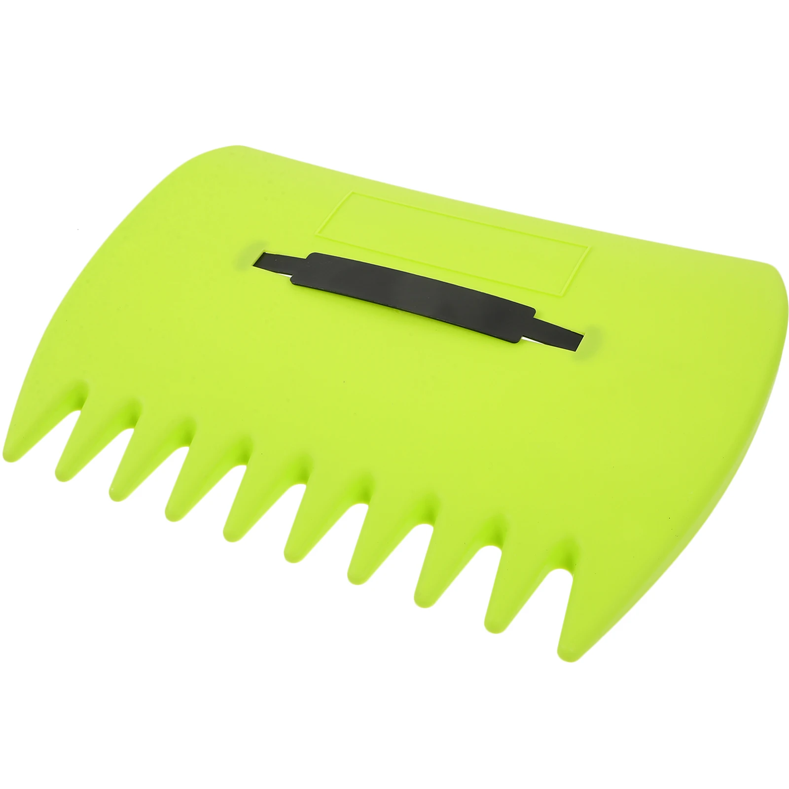 1pc Leaf Steel Tool Garden Cleaning Yard Weed Removal Durable Metal Rake For Outdoor Rake Tool Farm Home Use Green