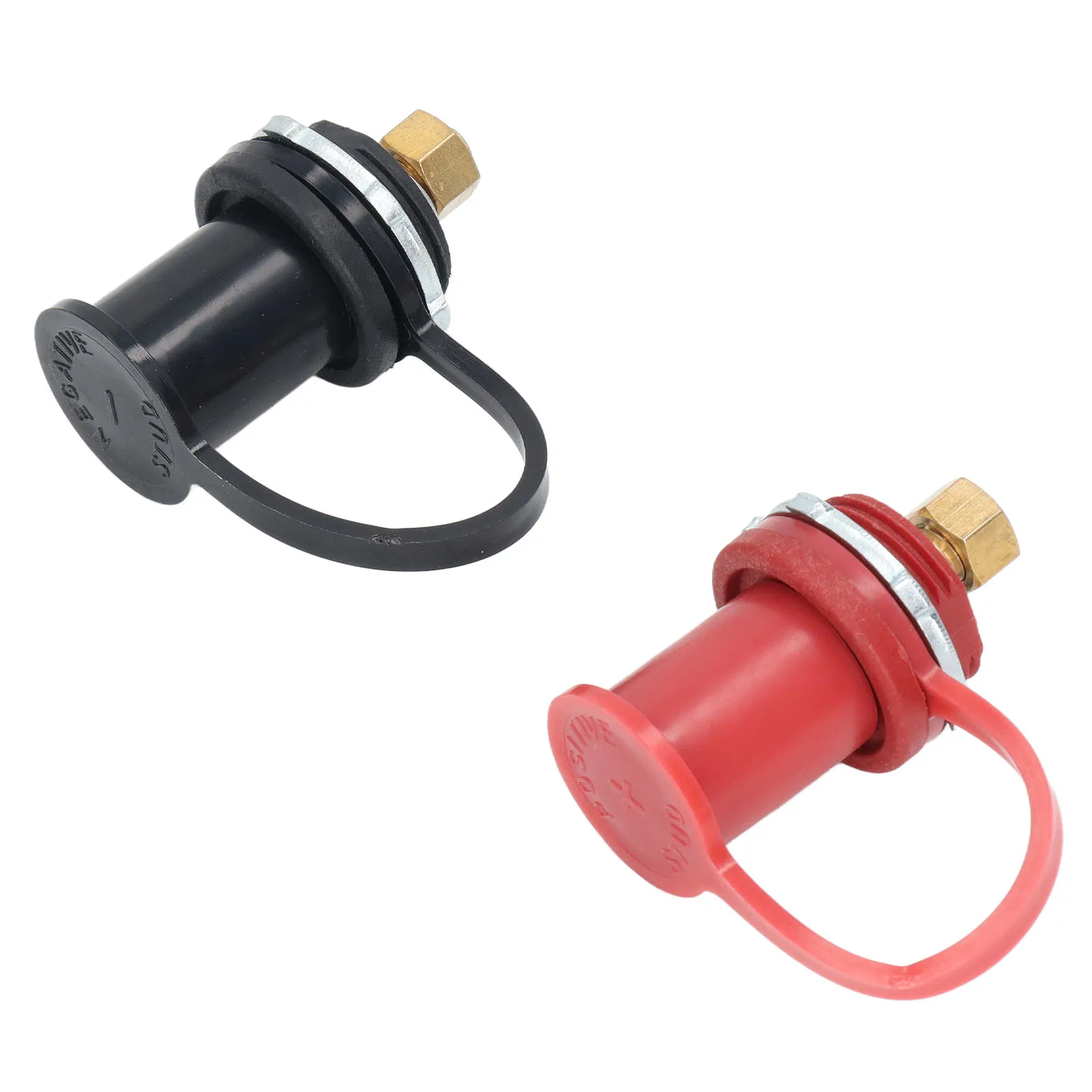 Marine Battery  Post Battery  Post Kit 20mm Stud  Car RV Truck Charging Pile  Terminal Black Red