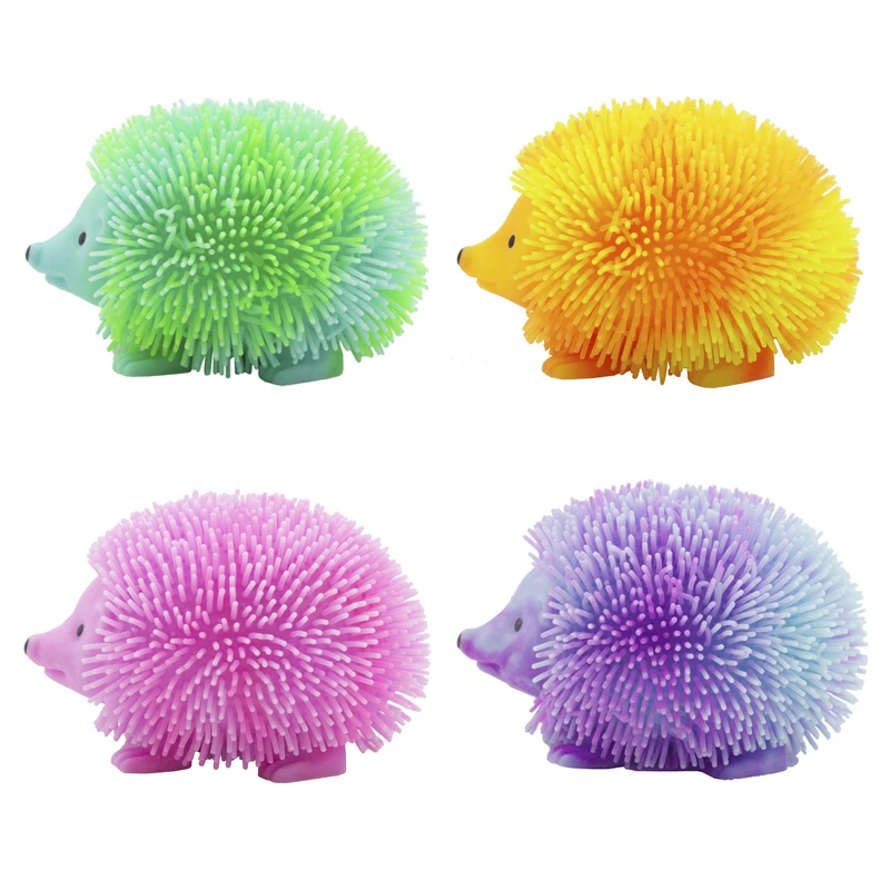 New Hedgehog Pinch Press Ball Stress Relief Squeeze Sensory Toy Parent-Child Interaction Birthday Party Favors Pinata Filler