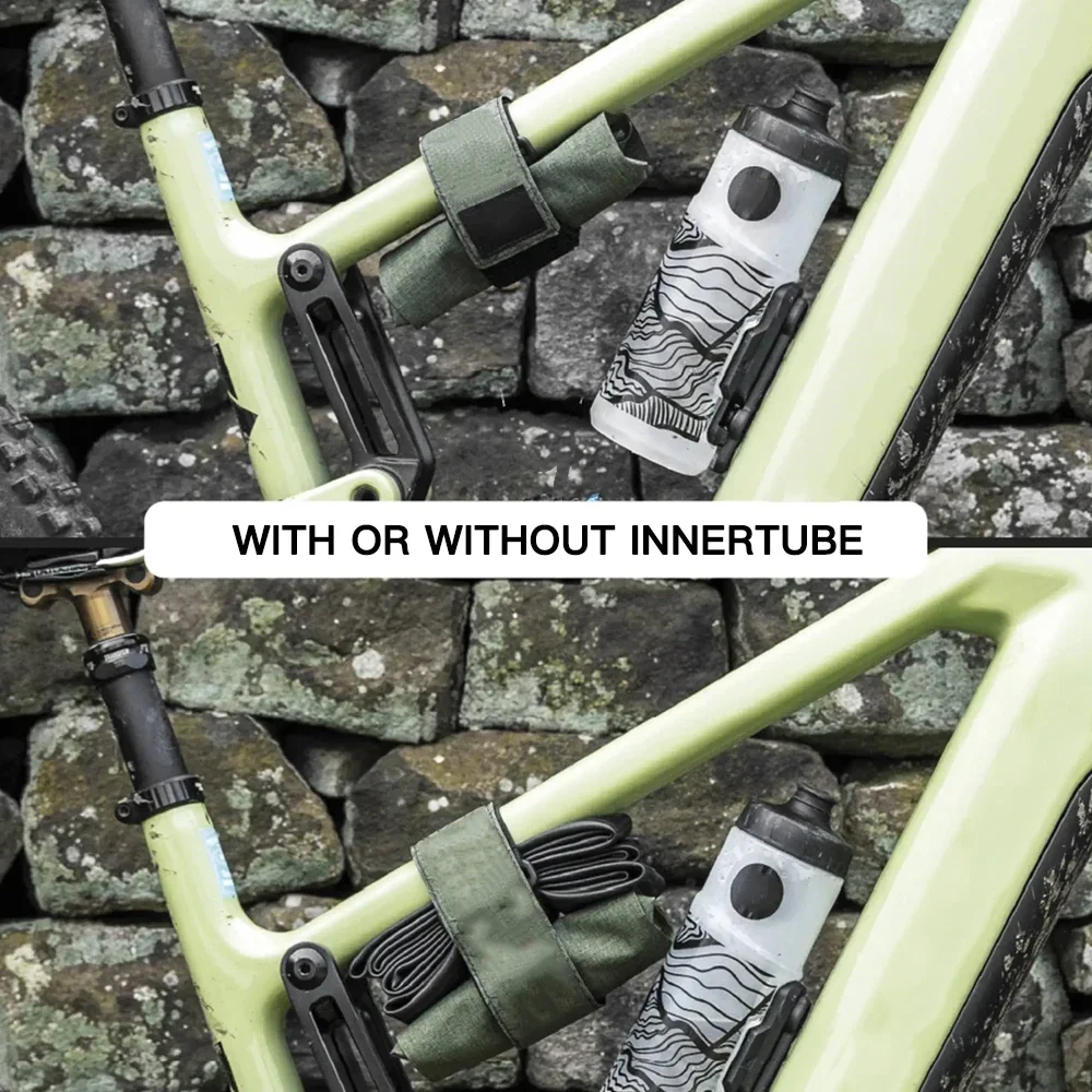 Fahrrad-Werkzeugtasche, umwickelt in modularem Design, wasserdichte Aufbewahrungs-Fahrradtasche, geeignet für MTB-Straßkies, E-Bike-Mountainbikes – Detail 2