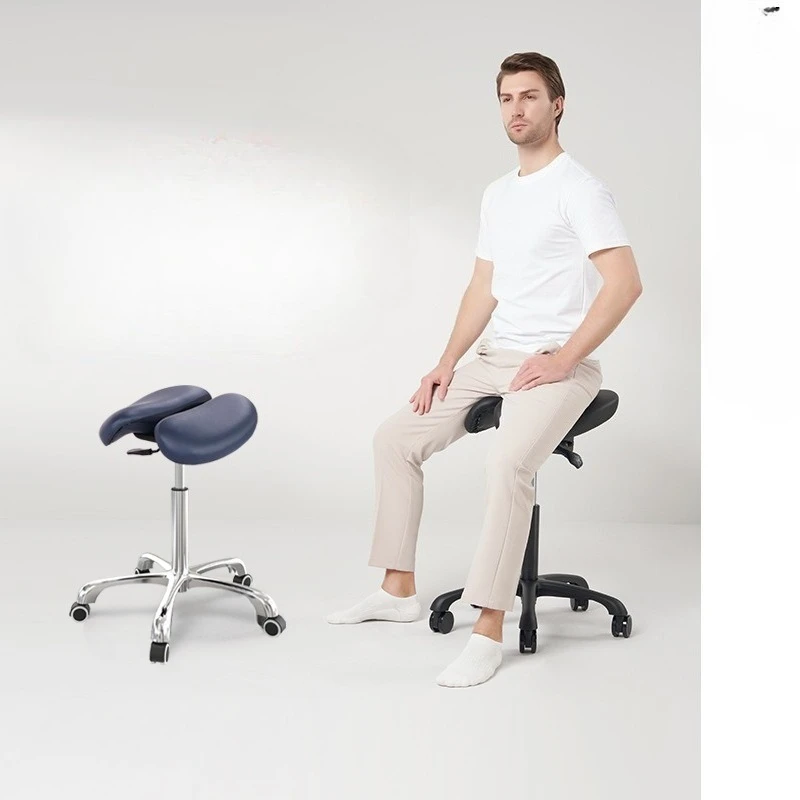 

Разделенный табурет-седло, стоматологическое кресло, эргономичное регулируемое поворотное сиденье для салона красоты, ортопедический табурет для осанки, вращение подъема