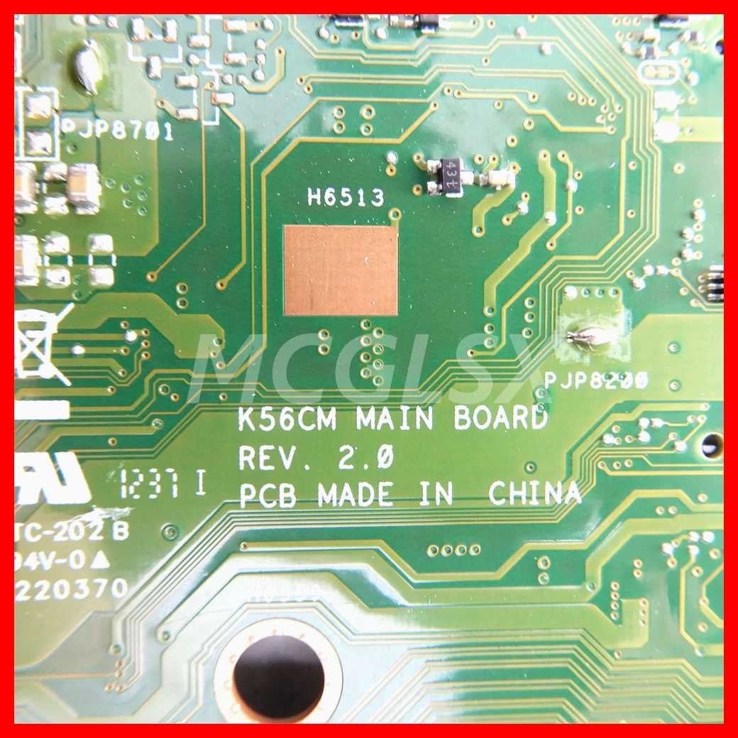 Imagem -05 - Placa-mãe do Portátil para Asus K56c K56cb S56c A56c P56c E56c S550c S550cm S550cb K56ca K56ca K56ca Cpu i3 i5 i7 Gt635m Gt740m