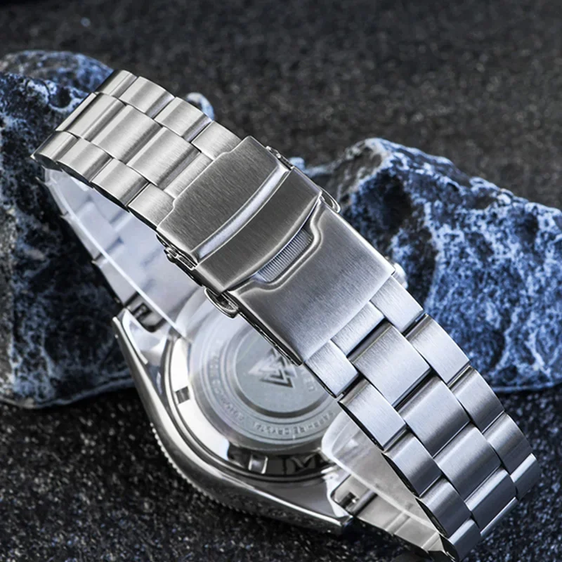 Heimdallr H14 Men Dive Watch NH35A Automatic Movement Sapphire Glass C3 Luminous 20Bar Waterproof Ceramic Bezel Vintage Watches