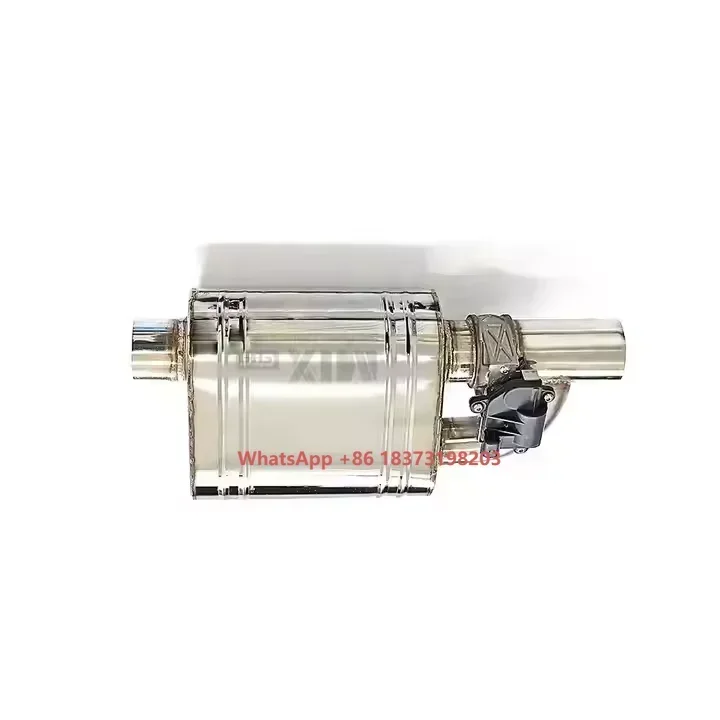 

Factory Direct Electronic Valve Muffler Universal Exhaust Accessories with Valve High-performance with Valve Muffler SS304