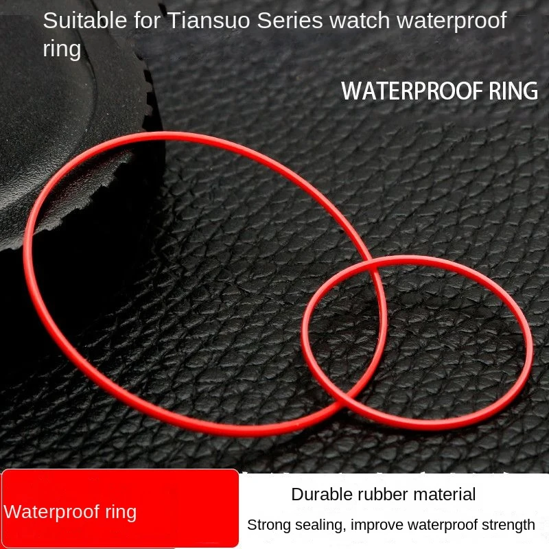 For Tissot 1853 Watch Waterproof Ring T41 T033 T099 T035 Men Women Watch Gasket Watchmaker Silicone Back Cover Sealing Dust Ring