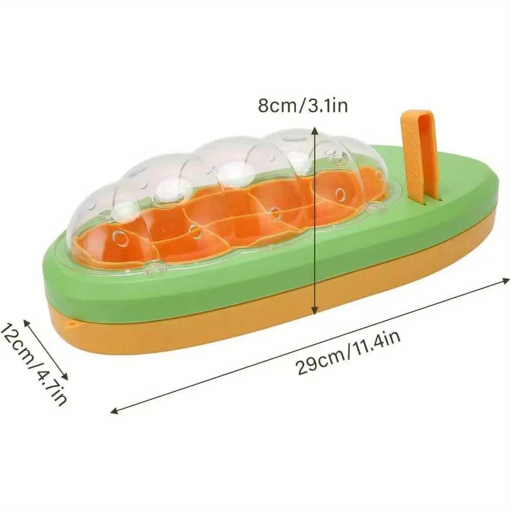 Silkworm Breeding Box Educational Rearing Container Transparent Observation Habitat Learning Kit for Kids Science Projects