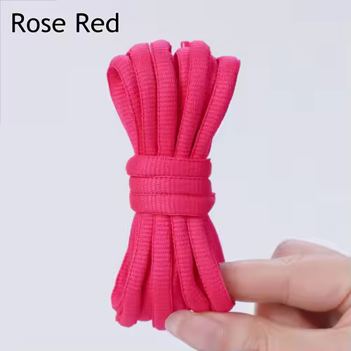 1Pair Oval Shoe Laces Half Round Athletic Shoelaces for Running Sneakers Laces Shoes Strings Durable without Fading Shoelace - Image 26