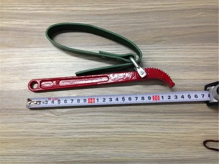 -For Chain belt-type machine filter wrench demolition oil grid wrench filter wrench detachable belt