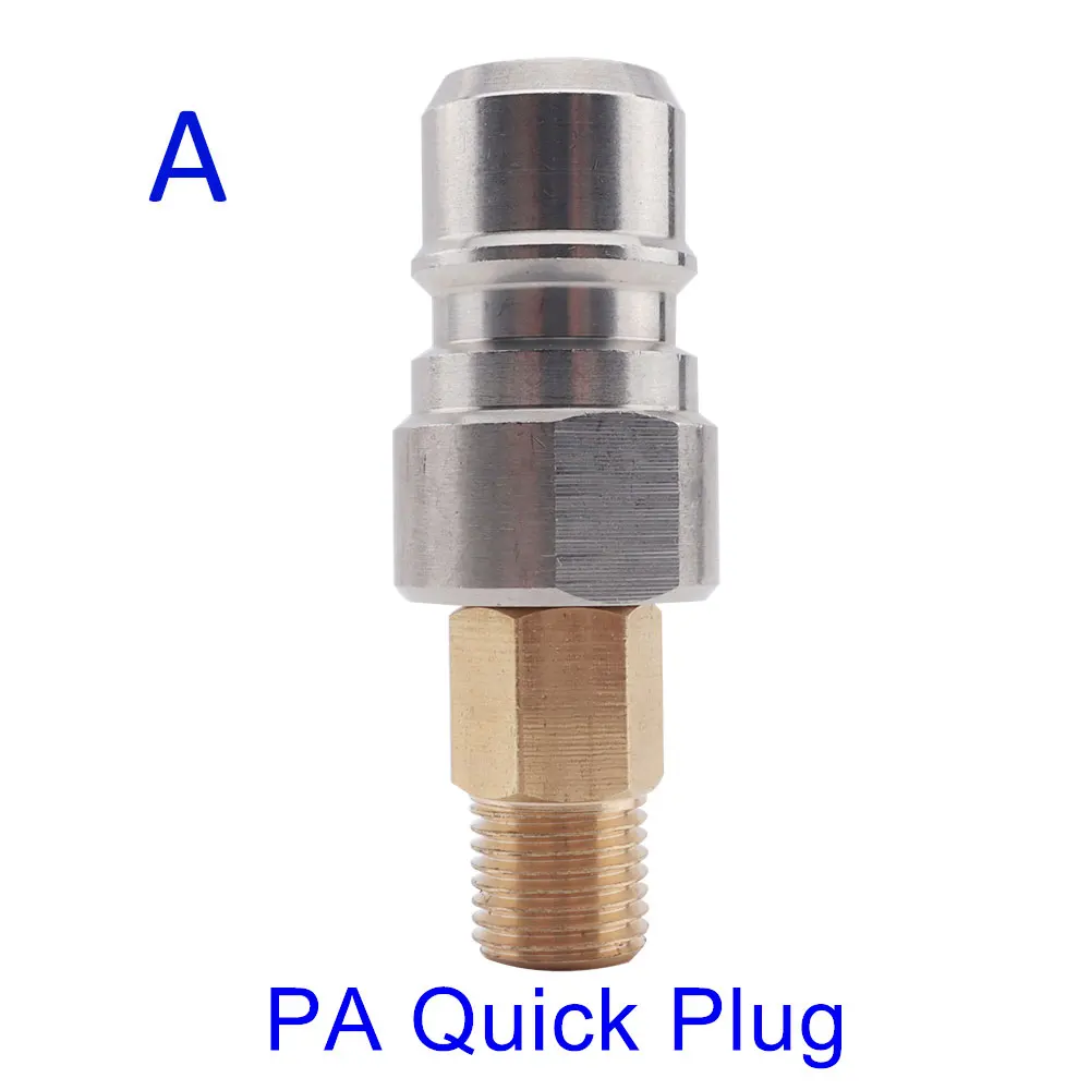 

Foam Gun Quick Connector Pressure Washer Foam Lance Quick Release Fitting Plug for PA High Pressure Washers