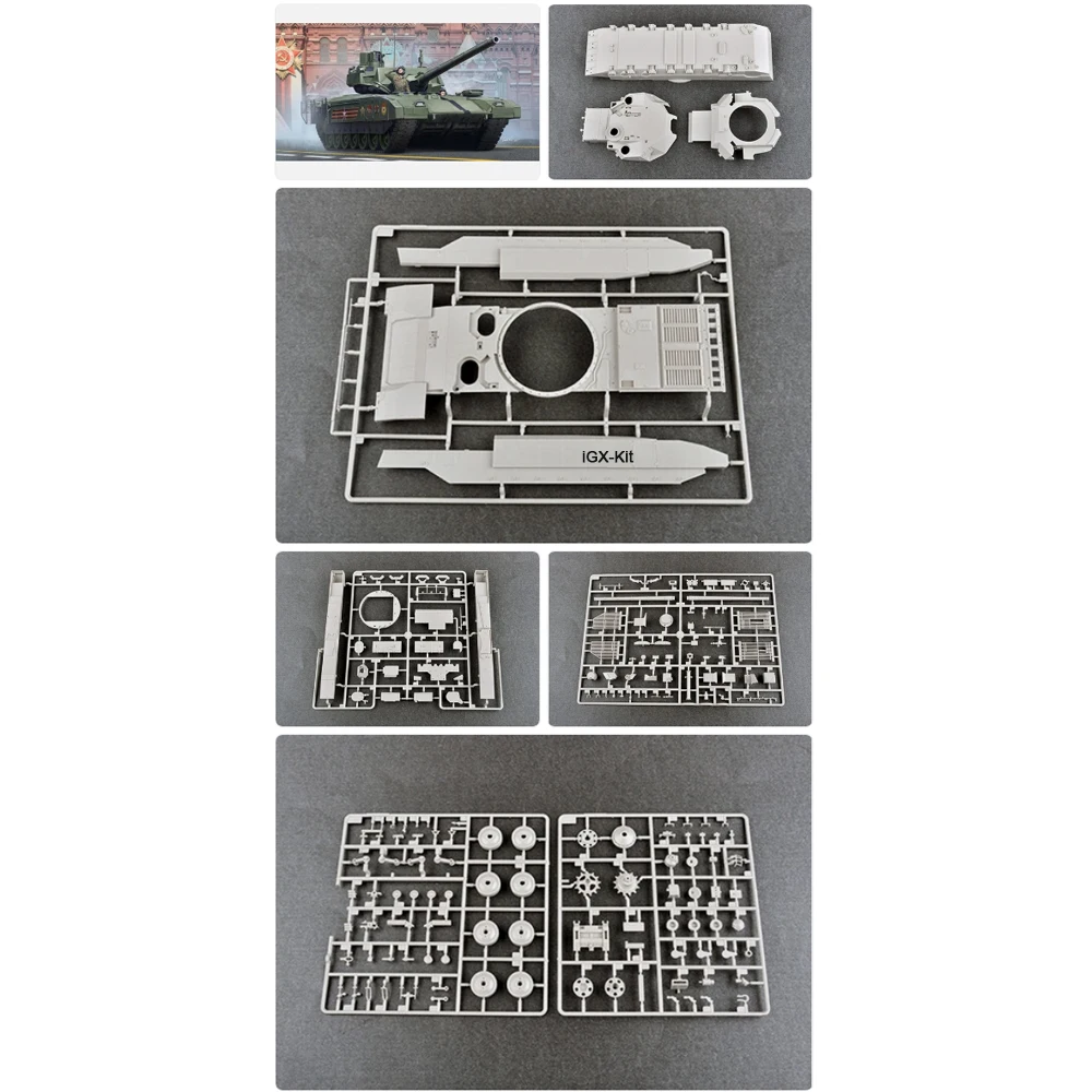 

Танк Trumpeter 09528 1/35, российский основной боевой танк Т-14Армата (Т-14), пластиковый сборный военный конструктор, модель для сборки, подарок, игрушка