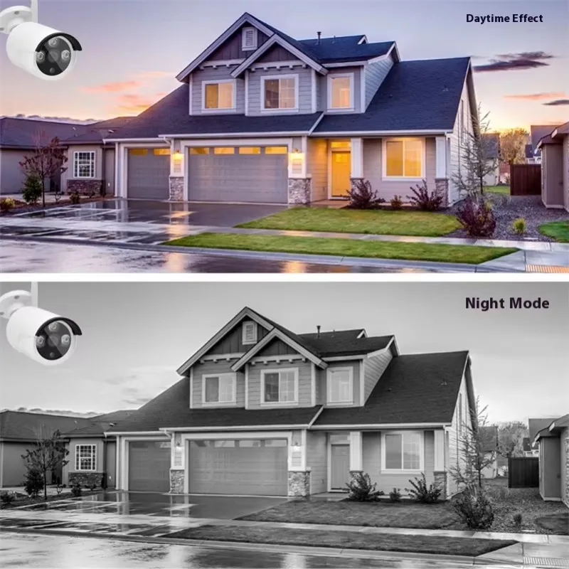 8-قناة HD مخزن رصد التوصيل والتشغيل نظام الأمن اللاسلكي 6 مليون الاستشعار كاميرا IP DVR كاميرا مراقبة لاسلكية #2