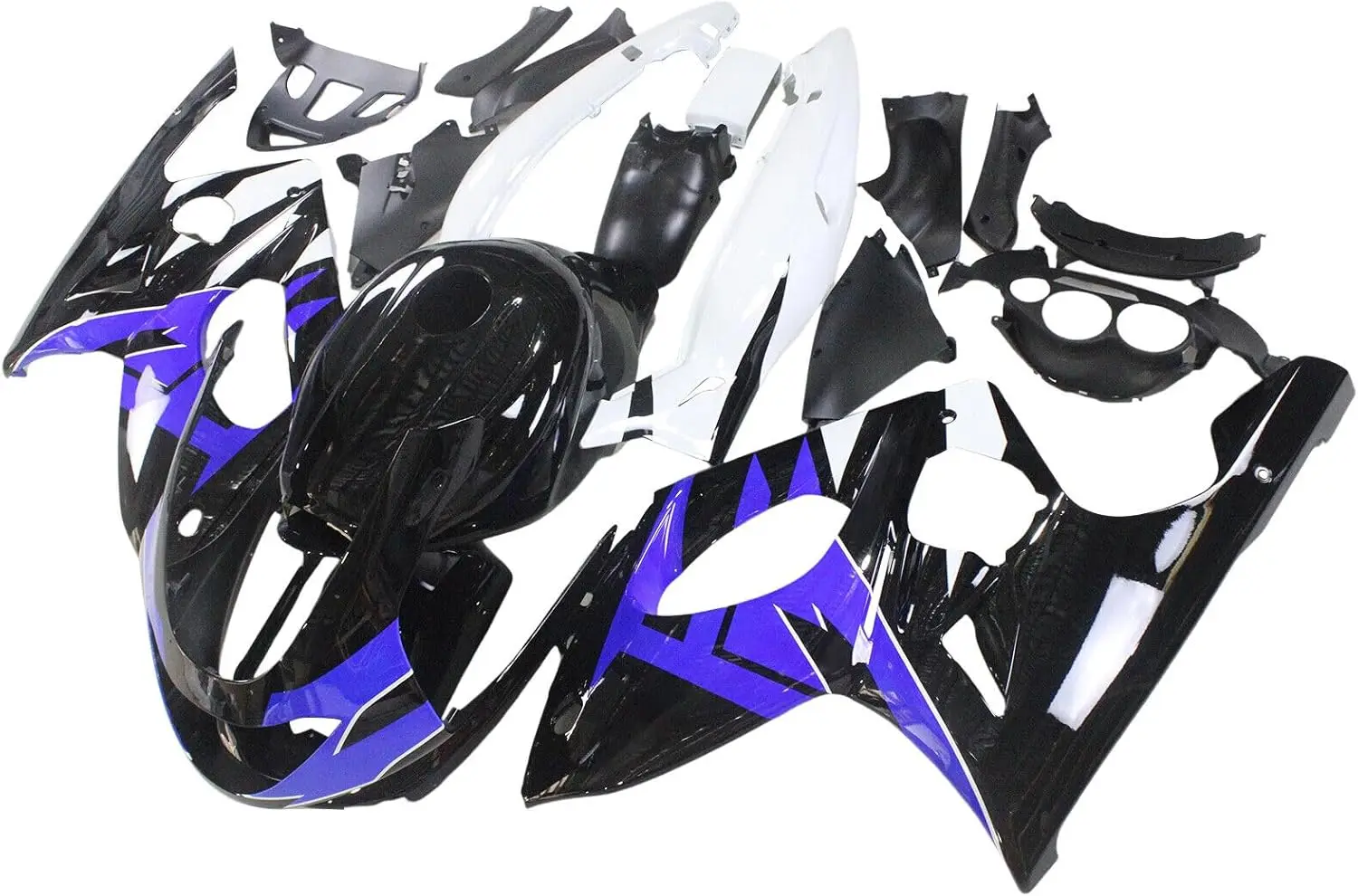 Motorcycle ABS Fairing Kit Fit for 1996-2007 Yamaha YZF600R Fairings 96 97 98 99 00 01 02 03 04 05 06 07 YZF 600R Plastic Bodywo